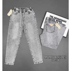 7041# серые женские джинсы (Vindasion, стрейч, 6 ед, размеры батал: 31-38) выдача на следующий день Vindasion