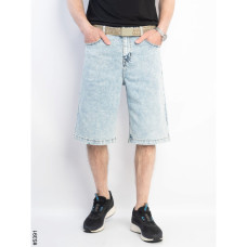 5391# голубые мужские джинсовые шорты (SPP'S JEANS, стрейч коттон, 8 ед, размеры норма: 29-36) выдача на следующий день SPPS