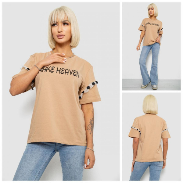 2351# выбор цвета женская футболка (4 ед, размеры полубатал: L-XL) выдача на следующий день Футболка