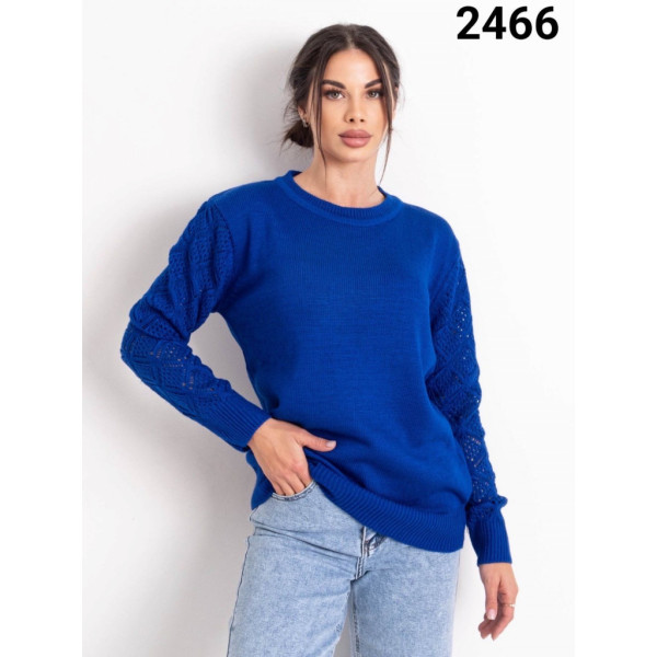 2466# микс цветов женский свитер, машинная вязка (6 ед, размеры норма 44-48) выдача на следующий день Свитер