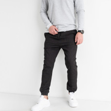 2324-4 / темно-серые мужские брюки (Megalomans, на манжете, стрейчевые 4 ед.размеры норма: 29, 30, 31, 32) Брюки