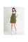 0899-77 XINYUE ХАКІ комплект із сарафану та футболки (3 од.розміри: M.L.XL) Xinyue