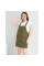0899-77 XINYUE ХАКІ комплект із сарафану та футболки (3 од.розміри: M.L.XL) Xinyue