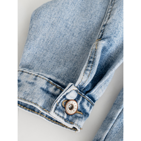 0921-1A Підліткова джинсова куртка MODA блакитна (1143371)
