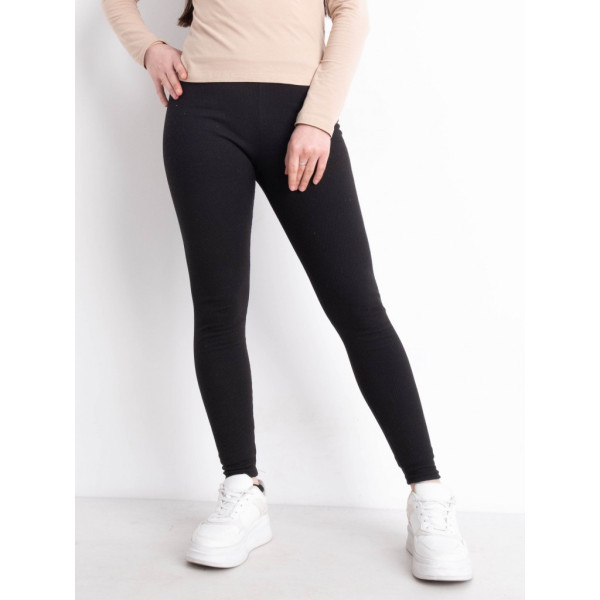 1701-1 черные женские лосины рубчик (5'TH AVENUE, 4 ед. размеры норма: 42. 44. 46. 48) 5`th Avenue