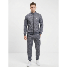 4959-21 синий мужской спортивный костюм (двухнитка, кофта на змейке, 5ед, размеры норма 46, 48, 50, 52, 54) Спортивный костюм