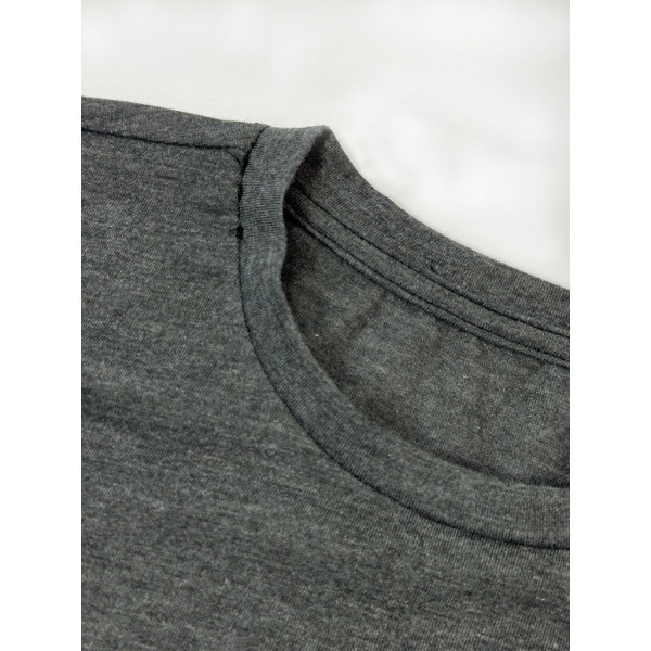 2303-6 серая мужская футболка (коттон, 6 ед, размеры норма: S. S. L. L. XL. XL) Футболка