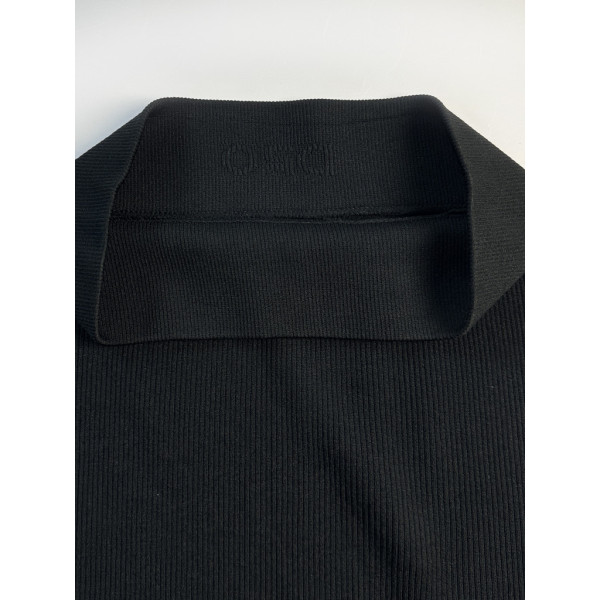 0499-1 черные женские велосипедки (рубчик, 4 ед. размеры норма: 42/48) Велосипедки