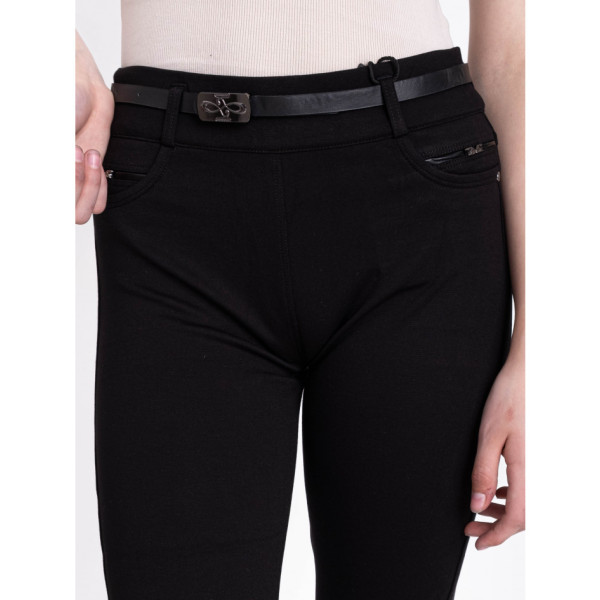 0020-1 чорні жіночі штани (CEMEILLA, 6 од. розміри підліток: 21-26)