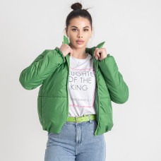 0420-7 салатова жіноча куртка-зефірка (5'TH AVENUE, синтепон, 4 од. розміри норма: 42. 44. 46. 48)