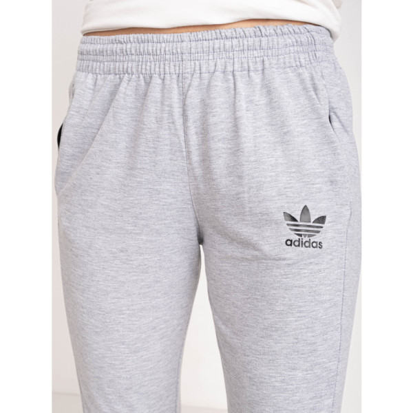 9094-60 світло-сірі жіночі спортивні штани (5 од. розміри норма: S. M. L. XL. 2XL, маломірять на один розмір)