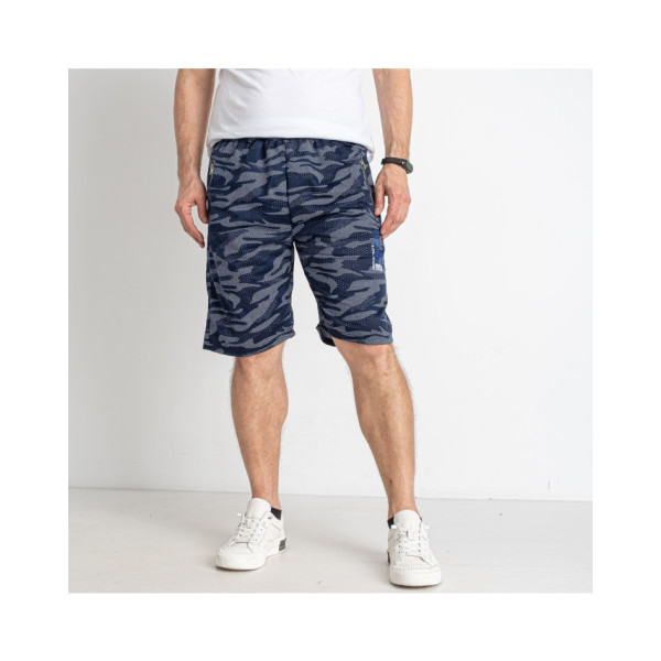 7662-2 * сині чоловічі шорти (10 од. розміри норма: XL-5XL, дублюються) видача наступного дня