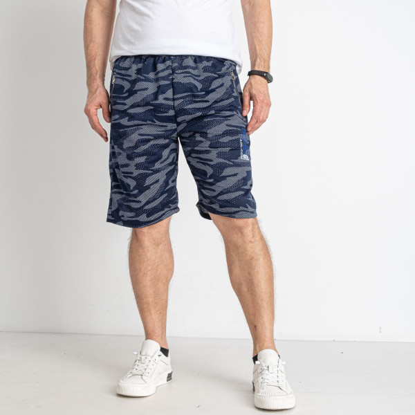 7662-2 * сині чоловічі шорти (10 од. розміри норма: XL-5XL, дублюються) видача наступного дня