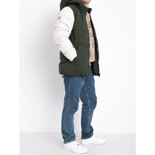 7111-7 хакі чоловіча тепла куртка (6 од., розміри норма: 48. 50. 52. 54. 56. 58)