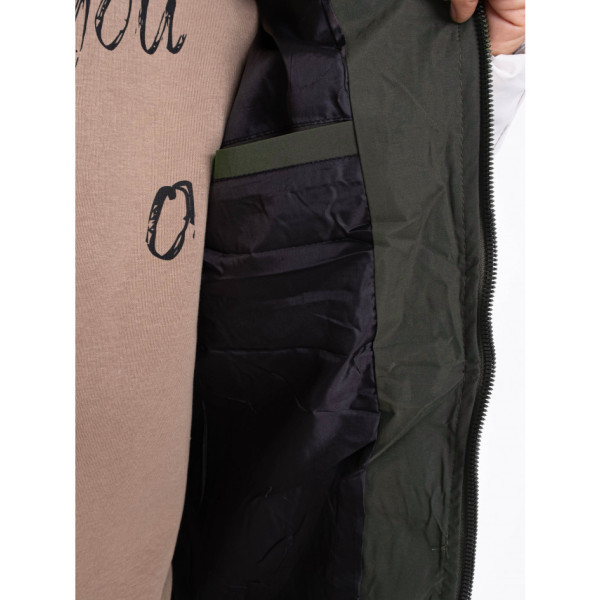 7111-7 хакі чоловіча тепла куртка (6 од., розміри норма: 48. 50. 52. 54. 56. 58)