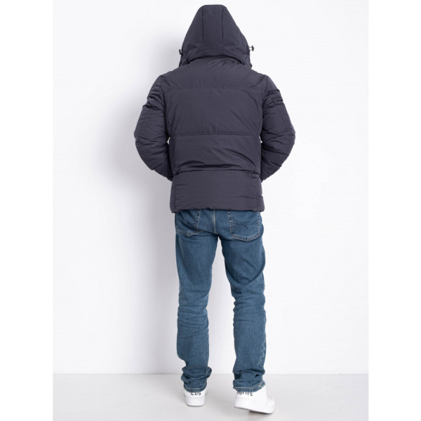 0020-3 сіра чоловіча тепла куртка (5 од., розміри норма: M. L. XL. 2XL. 3XL)