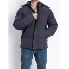 0020-3 сіра чоловіча тепла куртка (5 од., розміри норма: M. L. XL. 2XL. 3XL)