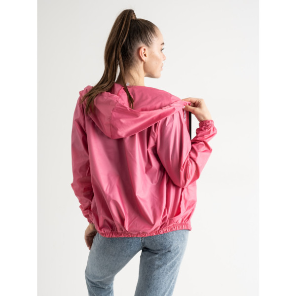 25056-33 ТЕМНО-РОЖЕВА жіноча вітровка з капюшоном (4 шт. розміри: 44-46/2.48-50/2)