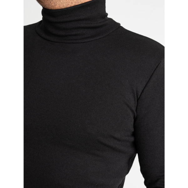 8865-1 чорний чоловічий гольф (байка, 6 од. розміри норма: 46, 48, 50, 52, 54, 56)