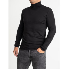 8865-1 чорний чоловічий гольф (байка, 6 од. розміри норма: 46, 48, 50, 52, 54, 56)