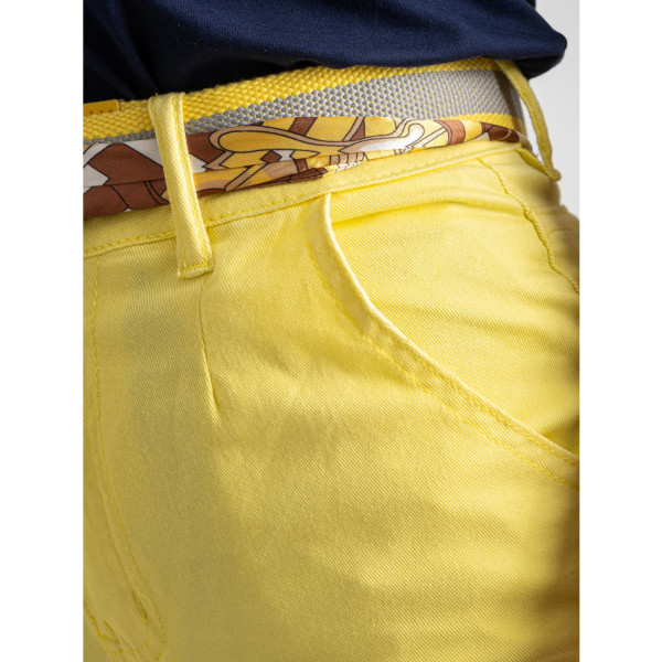 0661-55 жовтий жіночий мом (VANVER, стрейчевий, 5 од. розміри норма: 26. 27. 28. 29. 30)