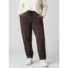 0030-9 коричневі жіночі спортивні штани (5'TH AVENUE, турецька петля, 4 од. розміри напівбатал: 50. 52. 54, 56)