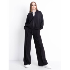 5901-1 чорний жіночий спортивний костюм (5'TH AVENUE, турецька двонитка, 4 од. розміри норма: 42. 44. 46. 48)