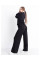5901-1 чорний жіночий спортивний костюм (5'TH AVENUE, турецька двонитка, 4 од. розміри норма: 42. 44. 46. 48)