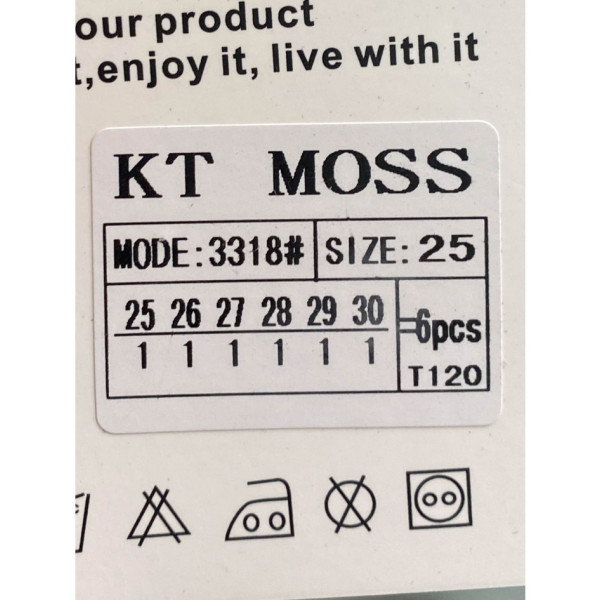 3318 сині жіночі джинси на байку (KT.MOSS, МОМ, стрейч-коттон, 6 од. розміри норма: 25. 26. 27. 28. 29. 30)