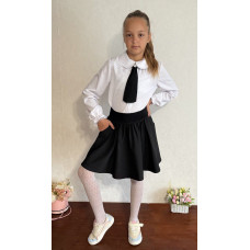 0561-1 * чорна шкільна спідниця з кишенями (мадонна, 6 од. розміри: 122. 128. 134. 140. 146. 152) видача наступного дня