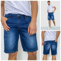 0078 * сині чоловічі джинсові шорти (VARXDAR, 7 од. розміри норма: 29-36) видача наступного дня