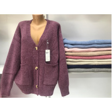 0090-99 мікс забарвлень жіноча кофта (10 од. універсальний батальний розмір: 52-56)