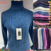 0310 * мікс кольорів жіночий светр (альпаки, 10 од., розміри норма: 46-50 універсальний) видача наступного дня