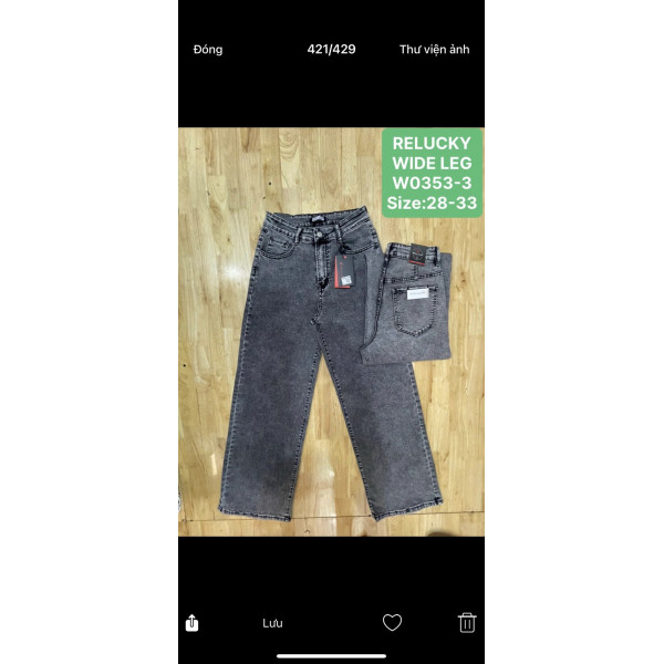 0353-3 # сірі жіночі джинси (RELUCKY, стрейчові, 6 од. розміри напівбатал: 28-33) видача наступного дня