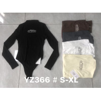 0366* вибір кольору жіночий боді (95% бавовна, 4 од., розміри норма: S-XL) видача наступного дня