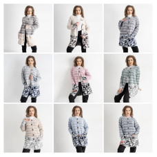 0155-99 * мікс кольорів жіночий кардиган (12 од., універсальний розмір батал: 46-50) видача наступного дня