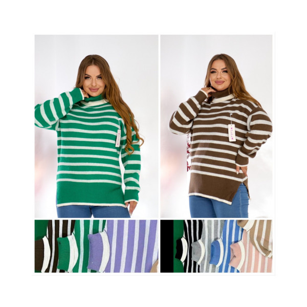 3102 * мікс квітів жіночий светр (кашемір, 5 од., розміри батал: 52-54 універсальний) видача наступного дня