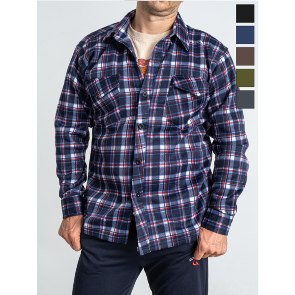 0018* мікс забарвлень чоловіча сорочка (байка, 5 од. розміри норма: XL. 2XL. 3XL. 4XL. 5X) видача наступного дня