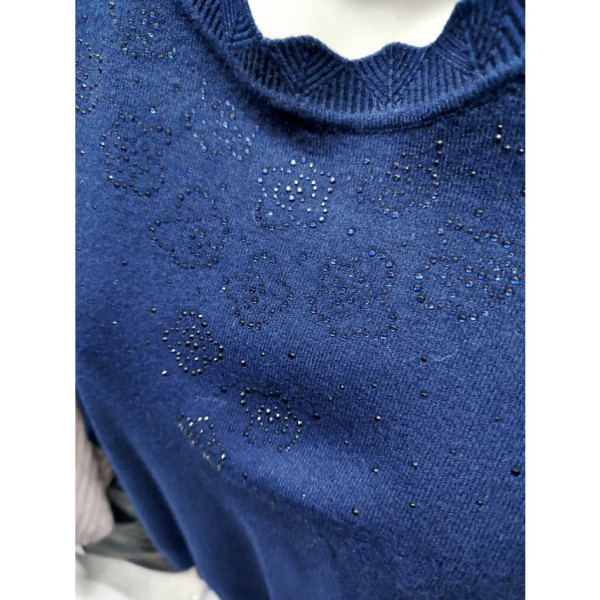 0899# мікс кольорів жіночий кашеміровий светр (10 од., розміри батал: 52-58) видача наступного дня