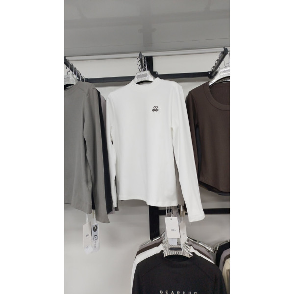 3014# мікс кольорів жіночий светр лонгслів (5 од., розміри норма: M-2XL) видача наступного дня