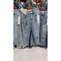 0608# голубые женские стрейчевые джинсы New Jeans (6 ед, размеры норма: 26-31) выдача на следующий день