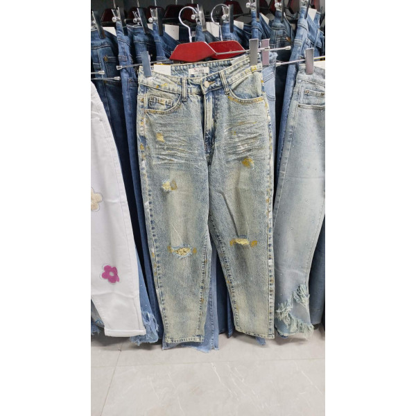 2027# серые женские стрейчевые джинсы New Jeans (6 ед, размеры норма: 26-31) выдача на следующий день