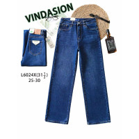 6024 # синие женские джинсы (VINDASION, 6 ед. размеры норма: 25-30) выдача на следующий день