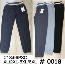 0018# вибір кольору жіночі спортивні штани (вафелька, 6 од., розміри напівбатал: XL-6XL) видача наступного дня Спортивні штани