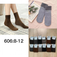 0606* на хутрі мікс забарвлень підліткові термошкарпетки (на 8-12 років, 12 од.) видача наступного дня DIYA