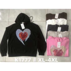 1777# выбор цвета женский свитер (хлопок, 4 ед, размеры полубатал: 44,46,48,50) выдача на следующий день Свитер