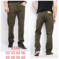 4344# хакі чоловічі джинси (8 од., розміри норма: 32-40) видача наступного дня Джинси