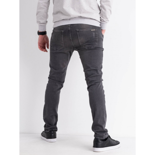 1778-2 / серые мужские джинсы (Orjean, стрейчевые, 2 ед. размеры норма: 29, 36) Джинсы