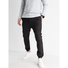 2324-5 / темно-серые мужские брюки (Megalomans, на манжете, стрейчевые 5 ед.размеры норма: 30, 31, 32, 32, 32) Брюки