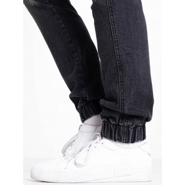 0442 темно-сірі жіночі джинси (VINGVGS. стейч, на манжеті, 8од, розміри батал: 28, 29, 30, 31, 32, 33, 34, 36) Vingvgs